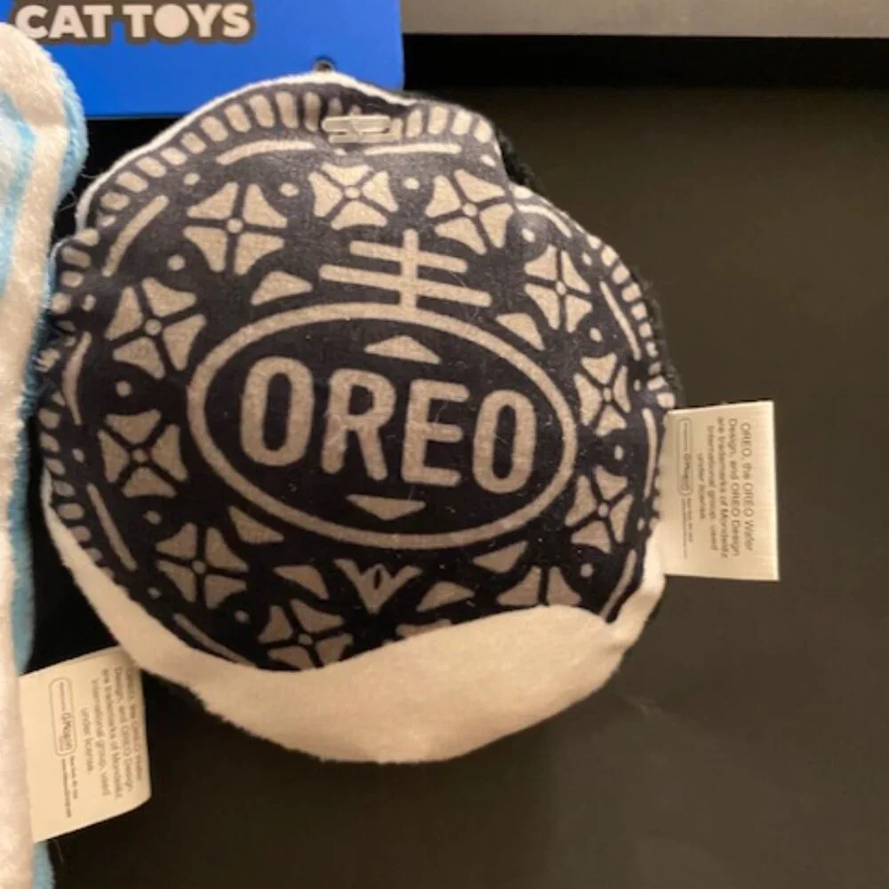 OREO Plush Cat Toys 2ct